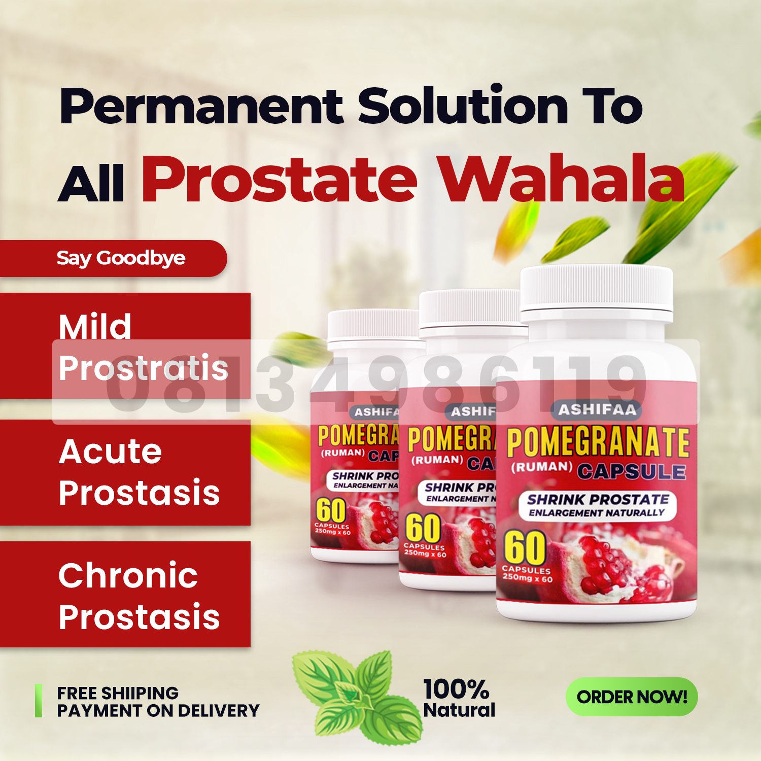 Ashifa Prostate Crusher all packs